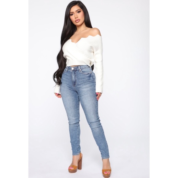 Fashion Nova’ Off Shoulder Sweater - Picture 8 of 11